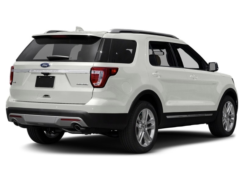 2017 Ford Explorer 4WD 4dr XLT White Platinum Metallic Tri-Coat  Shot 6