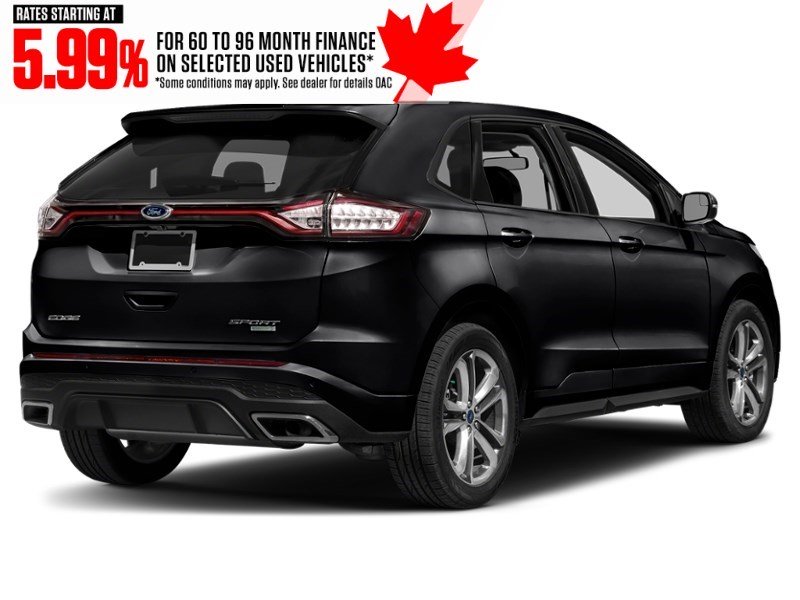 2016 Ford Edge 4dr Sport AWD Shadow Black  Shot 2