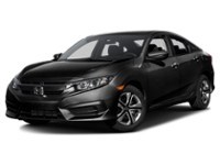 2016 Honda Civic 4dr CVT LX Crystal Black Pearl  Shot 4