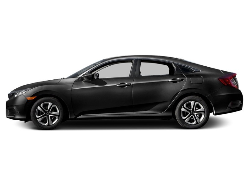 2016 Honda Civic 4dr CVT LX Crystal Black Pearl  Shot 5