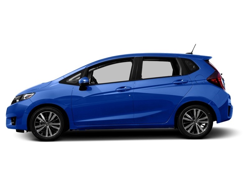 2016 Honda Fit 5dr HB CVT EX-L Navi Aegean Blue Metallic  Shot 5