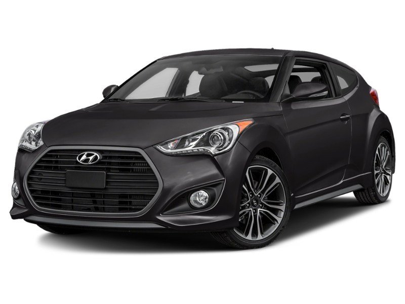 2016 Hyundai Veloster 3dr Cpe Man Turbo Ultra Black Pearl  Shot 1