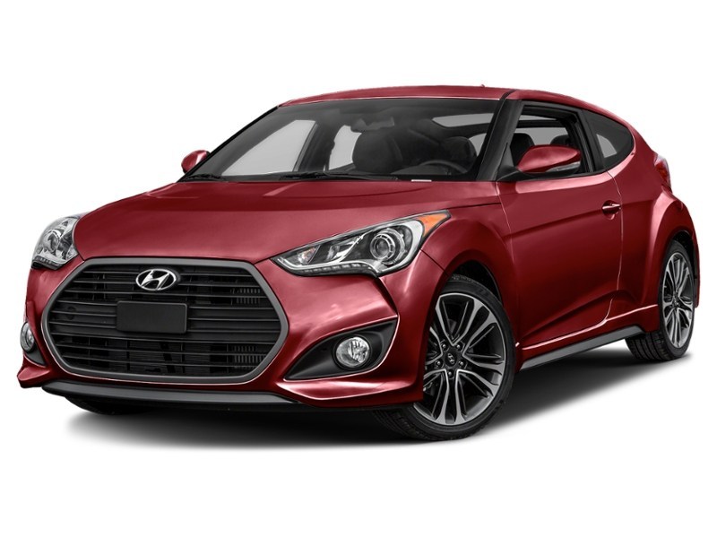 2016 Hyundai Veloster 3dr Cpe Man Turbo Boston Red Metallic  Shot 10