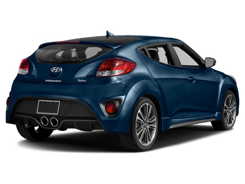 2016 Hyundai Veloster 3dr Cpe Man Turbo Pacific Blue Pearl  Shot 26