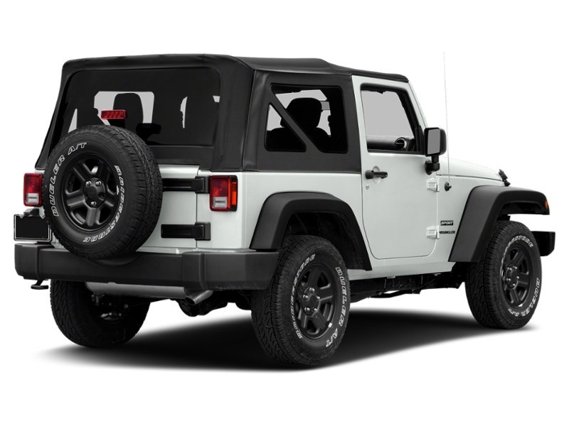 2017 Jeep Wrangler 4WD 2dr Sport Bright White  Shot 2