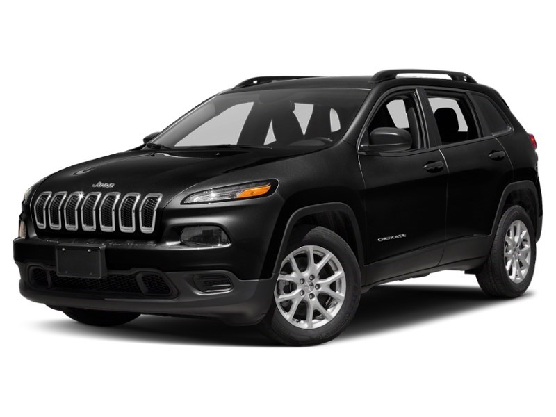 2014 Jeep Cherokee 4WD 4dr Sport Brilliant Black Crystal Pearlcoat  Shot 1
