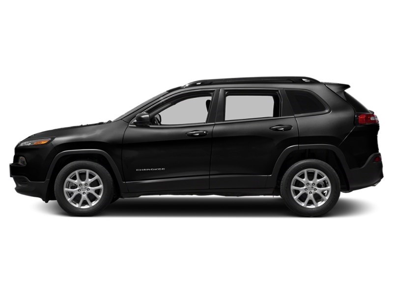 2014 Jeep Cherokee 4WD 4dr Sport Brilliant Black Crystal Pearlcoat  Shot 3