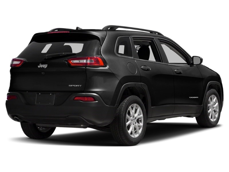 2014 Jeep Cherokee 4WD 4dr Sport Brilliant Black Crystal Pearlcoat  Shot 2