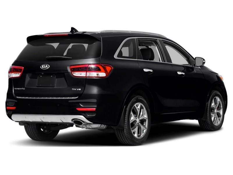 2018 Kia Sorento SX V6 AWD Ebony Black  Shot 2