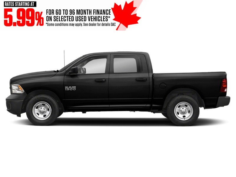 2018 RAM 1500 ST Brilliant Black Crystal Pearl  Shot 9