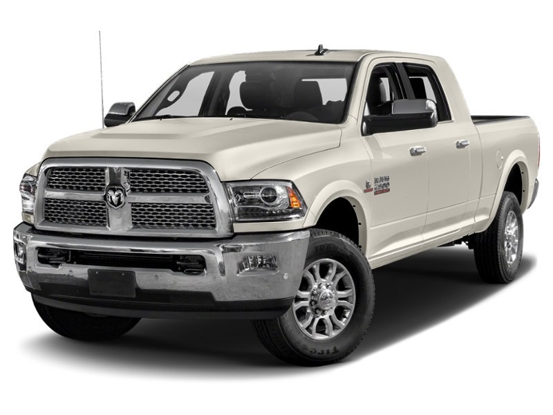 2018 RAM 2500 Laramie 4x4 Mega Cab 6'4" Box Pearl White  Shot 7