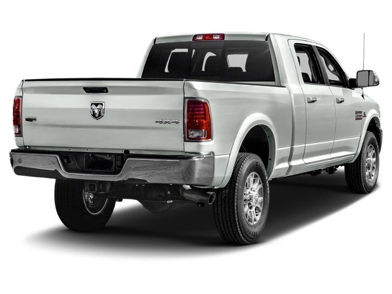 2018 RAM 2500 Laramie 4x4 Mega Cab 6'4" Box Bright White  Shot 2