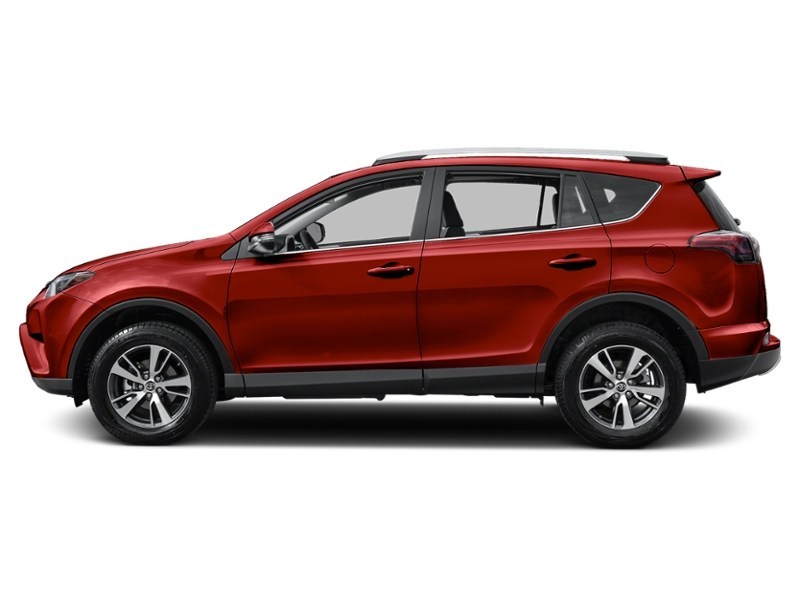 2017 Toyota RAV4 FWD 4dr XLE Barcelona Red Metallic  Shot 3
