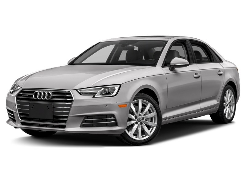 2018 Audi A4 2.0 TFSI quattro Technik S tronic Florett Silver Metallic  Shot 4