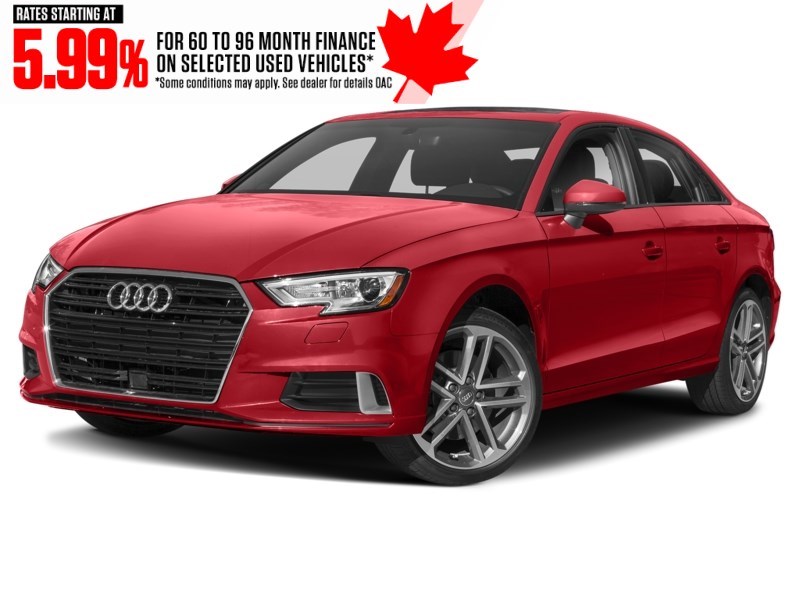 2020 Audi A3 Komfort 45 TFSI quattro Tango Red Metallic  Shot 38