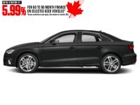 2020 Audi A3 Komfort 45 TFSI quattro Mythos Black Metallic  Shot 4