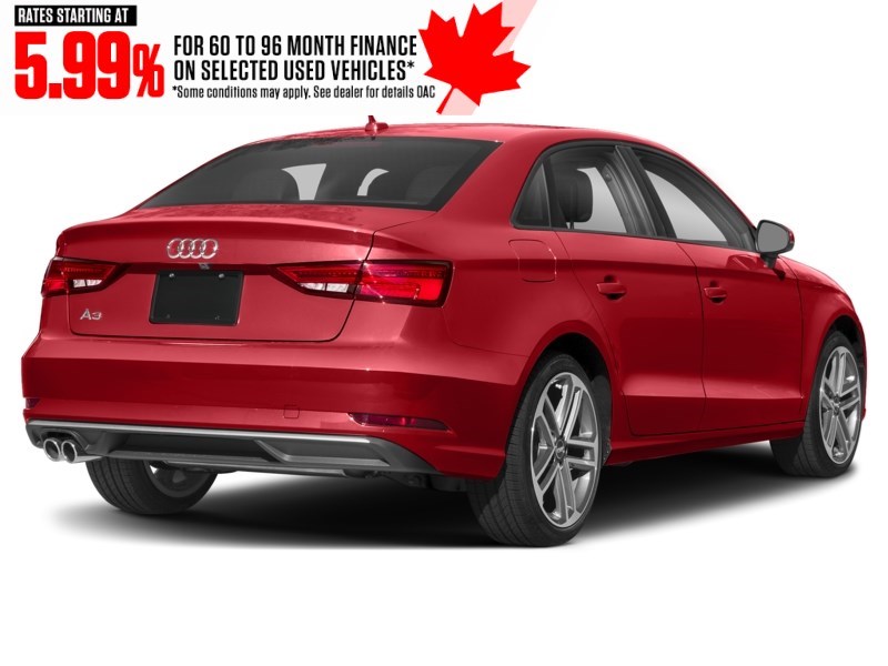 2020 Audi A3 Komfort 45 TFSI quattro Tango Red Metallic  Shot 39