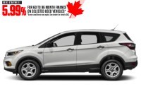 2019 Ford Escape SE 4WD Oxford White  Shot 3