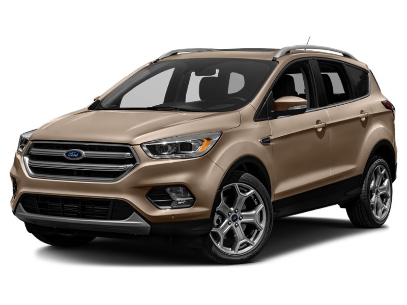 2017 Ford Escape 4WD 4dr Titanium White Gold  Shot 1