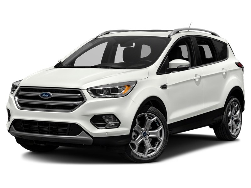2017 Ford Escape 4WD 4dr Titanium White Platinum Metallic Tri-Coat  Shot 7
