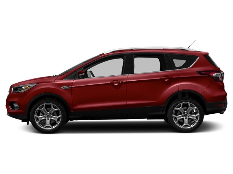 2017 Ford Escape 4WD 4dr Titanium Ruby Red Metallic Tinted Clearcoat  Shot 35