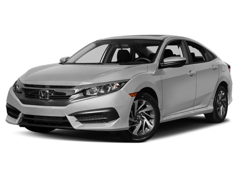 2017 Honda Civic 4dr CVT EX Lunar Silver Metallic  Shot 1