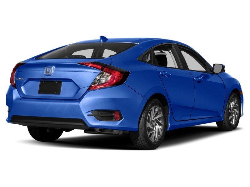 2017 Honda Civic 4dr CVT EX Aegean Blue Metallic  Shot 2