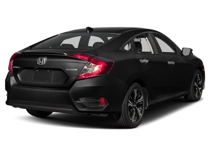 2017 Honda Civic 4dr CVT Touring Crystal Black Pearl  Shot 2