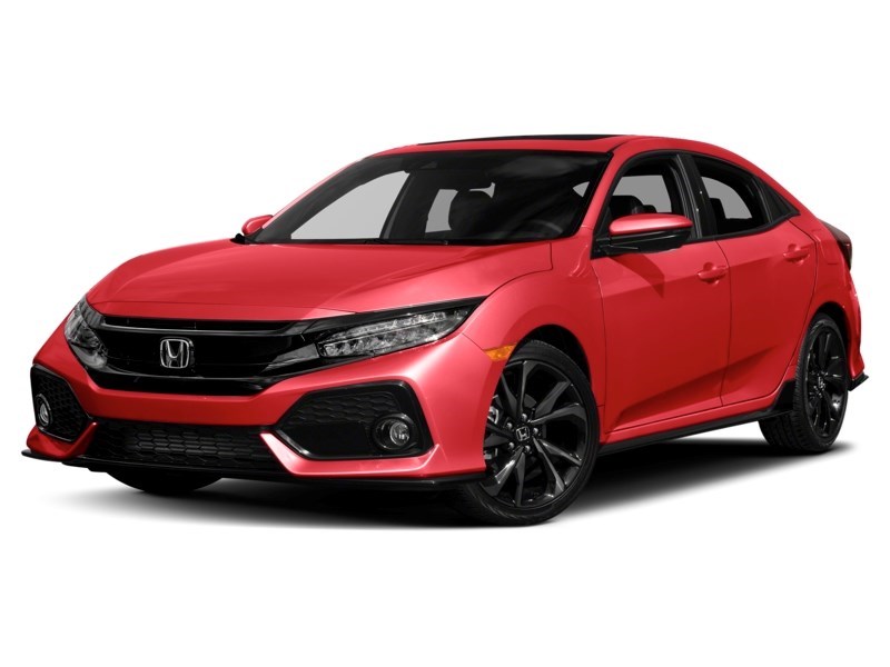 2017 Honda Civic 5dr Manual Sport Touring Rallye Red  Shot 4