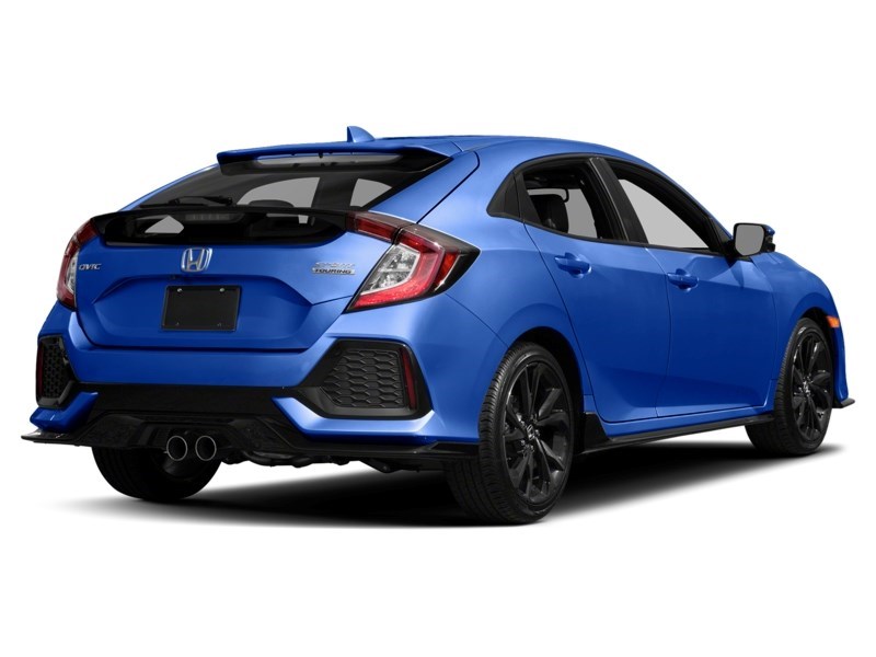 2017 Honda Civic 5dr Manual Sport Touring Aegean Blue Metallic  Shot 2