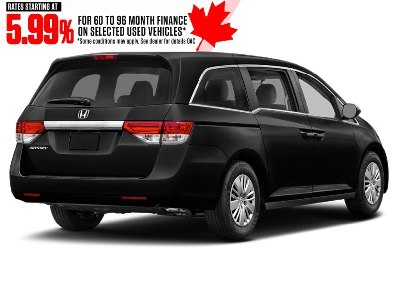 2017 Honda Odyssey 4dr Wgn LX Crystal Black Pearl  Shot 2