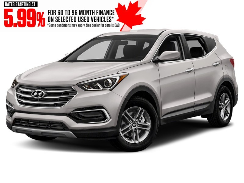 2017 Hyundai Santa Fe Sport AWD 4dr 2.4L SE Sparkling Silver  Shot 7