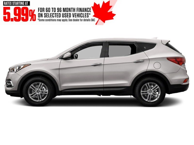 2017 Hyundai Santa Fe Sport AWD 4dr 2.4L SE Sparkling Silver  Shot 11