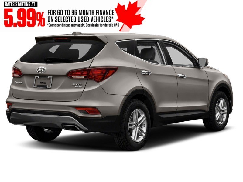 2017 Hyundai Santa Fe Sport AWD 4dr 2.4L SE Titanium Silver  Shot 2