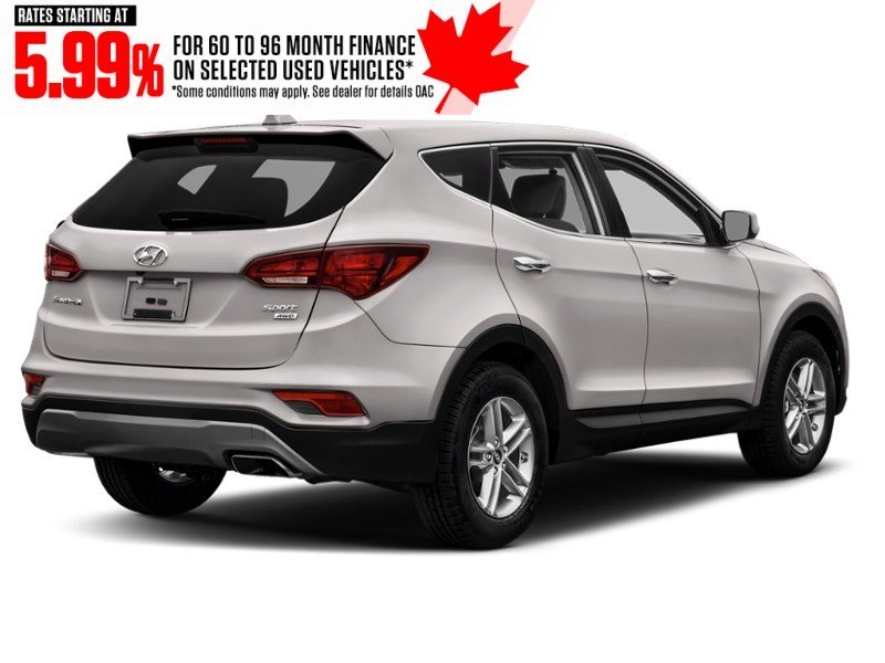 2017 Hyundai Santa Fe Sport AWD 4dr 2.4L SE Sparkling Silver  Shot 12