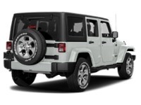 2018 Jeep Wrangler JK Unlimited Sahara 4x4 Bright White  Shot 2