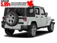 2017 Jeep Wrangler Unlimited 4WD 4dr Sahara Bright White  Shot 6