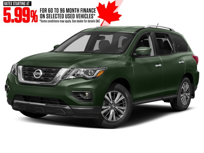 2020 Nissan Pathfinder 4x4 SL Premium Midnight Pine Metallic  Shot 31
