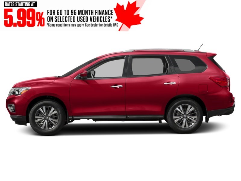 2020 Nissan Pathfinder 4x4 SL Premium Scarlet Ember Pearl  Shot 17