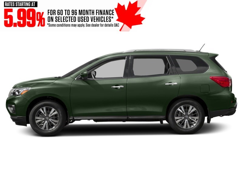 2020 Nissan Pathfinder 4x4 SL Premium Midnight Pine Metallic  Shot 35