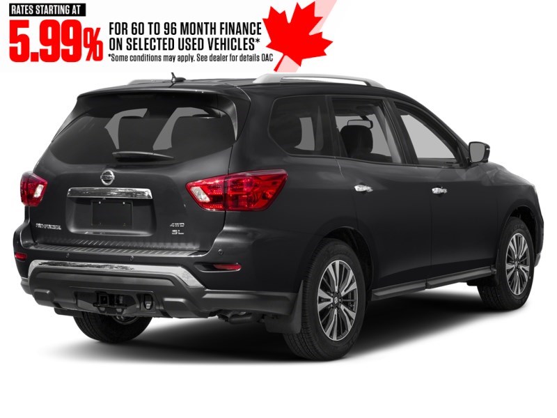 2020 Nissan Pathfinder 4x4 SL Premium Magnetic Black Metallic  Shot 8