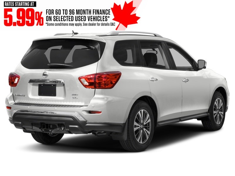 2020 Nissan Pathfinder 4x4 SL Premium Pearl White  Shot 24