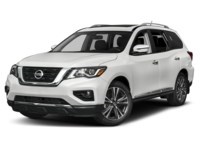 2018 Nissan Pathfinder 4x4 Midnight Edition Pearl White  Shot 1