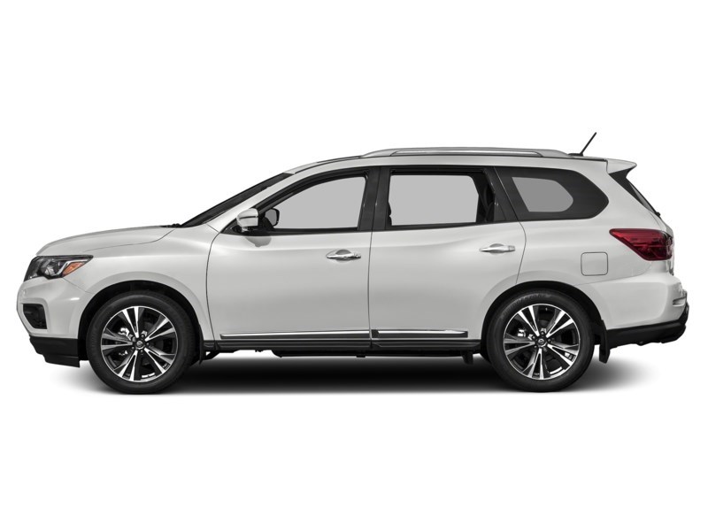 2018 Nissan Pathfinder 4x4 Midnight Edition Pearl White  Shot 5