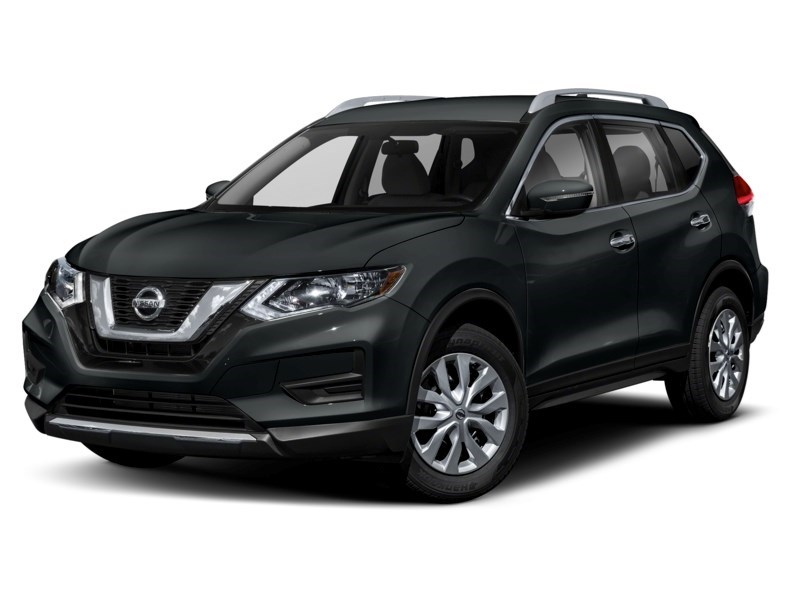 2017 Nissan Rogue FWD 4dr S Magnetic Black Metallic  Shot 4