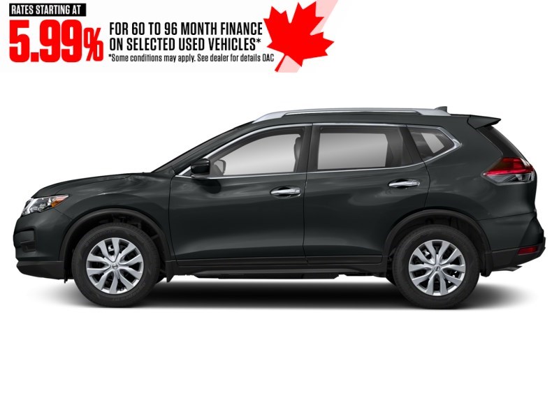 2018 Nissan Rogue FWD S Magnetic Black Metallic  Shot 5
