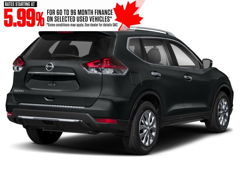 2018 Nissan Rogue FWD S Magnetic Black Metallic  Shot 6