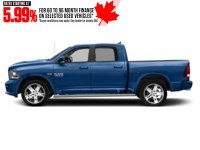 2017 RAM 1500 4WD Crew Cab 140.5" Sport Blue Streak Pearl  Shot 9