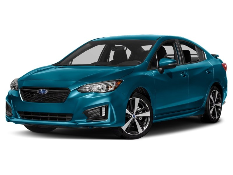 2018 Subaru Impreza 2.0i Sport-tech 4-door Auto w/EyeSight Pkg Island Blue Pearl  Shot 1