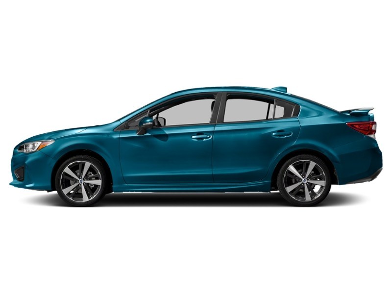 2018 Subaru Impreza 2.0i Sport-tech 4-door Auto w/EyeSight Pkg Island Blue Pearl  Shot 3